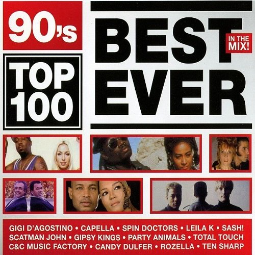 90's Top 100 Best Ever In The Mix. 3CD (2010)