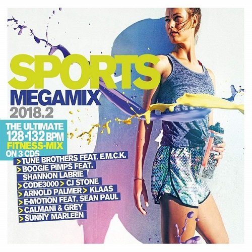 Постер к Sports Megamix.2 3CD (2018) MP3