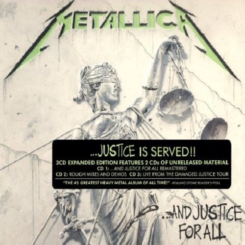 Постер к Metallica - ...And Justice for All (Remastered 2018) [3CD Expanded Edition] (2018) MP3