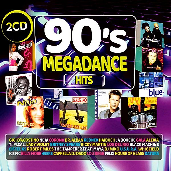 Постер к 90s Megadance Hits (2018)