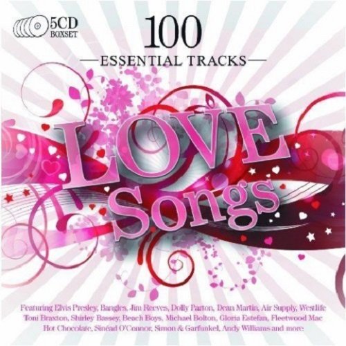 Постер к 100 Essential Tracks: Love Songs. 5CD (2010)