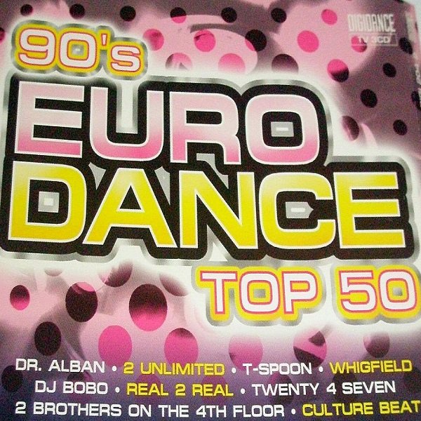 Постер к 90's Euro Dance Top 50 (2007)
