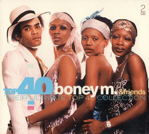 Постер к Top 40 Boney M. & Friends - Their Ultimate Top 40 Collection (2017) MP3