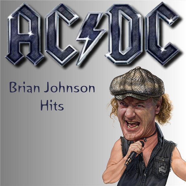 Постер к AC/DC - Brian Johnson Hits (2016) MP3