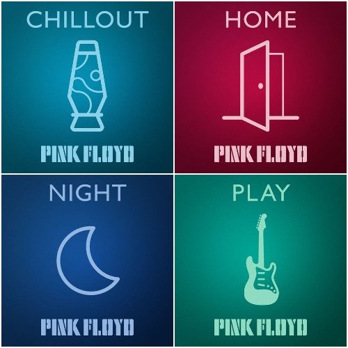 Pink Floyd - Home, Chillout, Night, Play. 4CD (2021)