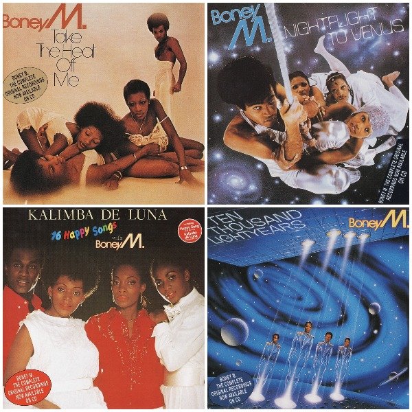 Постер к Boney M - The Complete Original Recordings 1976-1985 (1994) MP3