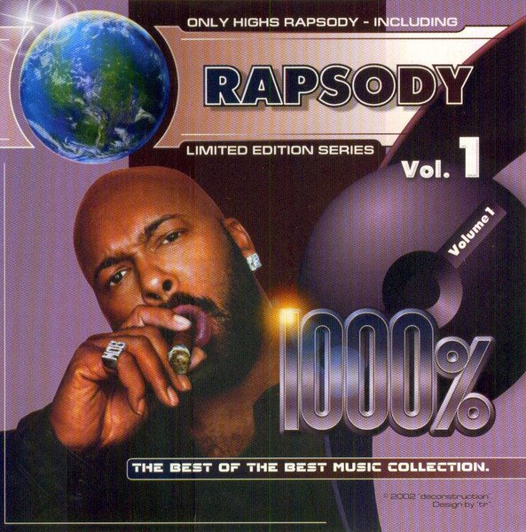 Постер к 1000% Rapsody (Limited Edition) vol.1 (2007)