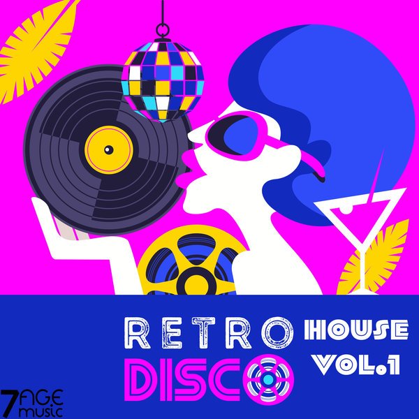 Постер к Retro Disco House Vol.1 (2021)