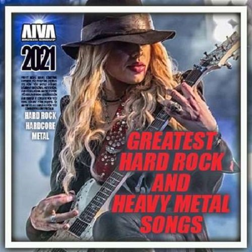 Постер к Greatest Hard Rock And Metal Songs (2021)