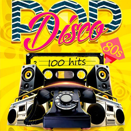 Pop Disco 80s - 100 Hits (2016)