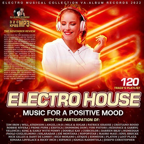 Постер к Electro House: Music For A Positive Mood (2022)