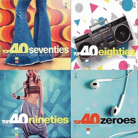 The Ultimate Top 40 Collection - 70s-00s. [8CD] (2019)