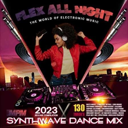Постер к Flex All Night: Electronic Dance Mix (2023)