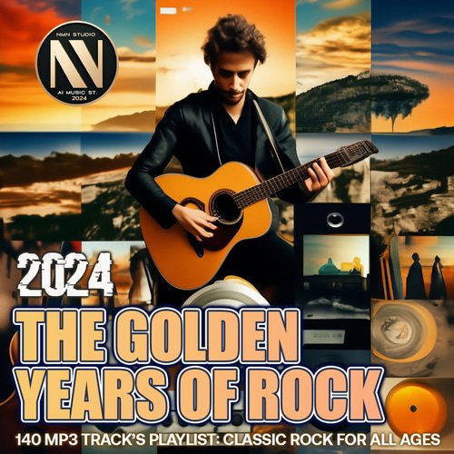 Постер к The Golden Years Of Rock Music (2024)